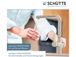 Trinkwasser-Armatur »AQUASTAR PRO« mit Filtersystem gegen Kalkrückstände und Schwermetalle
