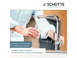 Trinkwasser-Armatur »AQUASTAR PRO« mit Filtersystem gegen Kalkrückstände und Schwermetalle