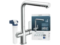 Trinkwasser-Armatur »AQUASTAR PRO« mit Filtersystem gegen Kalkrückstände und Schwermetalle