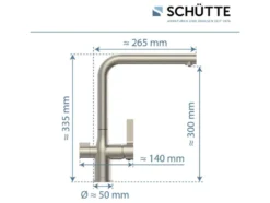 Trinkwasser-Armatur »AQUASTAR PRO« mit Filtersystem gegen Kalkrückstände und Schwermetalle
