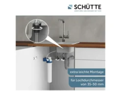 Trinkwasser-Armatur »AQUASTAR PRO« mit Filtersystem gegen Kalkrückstände und Schwermetalle