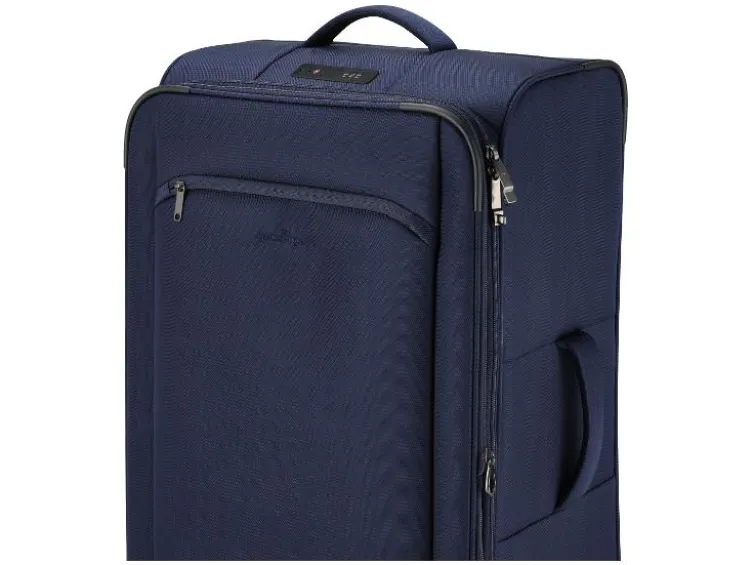 Trolley-Reisekoffer, blau, 96/108 L