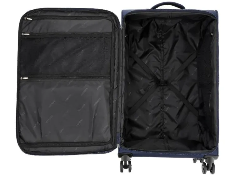 Trolley-Reisekoffer, blau, 96/108 L