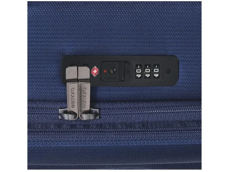 Trolley-Reisekoffer, blau, 96/108 L