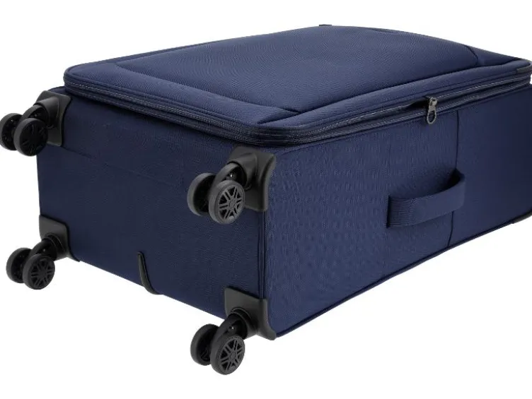 Trolley-Reisekoffer, blau, 96/108 L