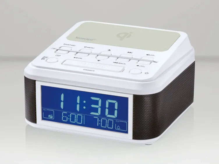 Uhrenradio, mit Qi Ladung, DAB+, Bluetooth