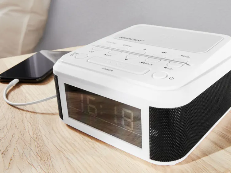 Uhrenradio, mit Qi Ladung, DAB+, Bluetooth