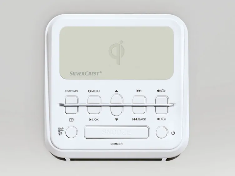 Uhrenradio, mit Qi Ladung, DAB+, Bluetooth