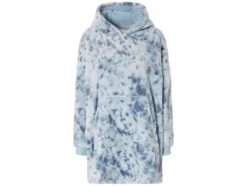 Unisex Oversize-Plüschhoodie, mit Teddyfleece