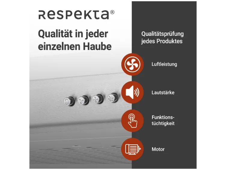 Unterbauhaube ohne Glasschrim