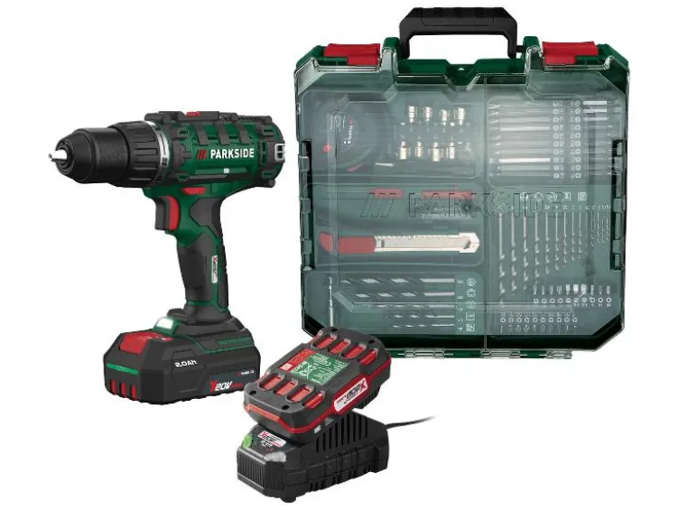 20 V Akku-Bohrschrauber-Set »PABS 20-Li I9«, mit Akku und Ladegerät