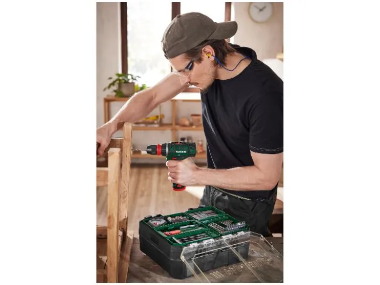 12 V Akku-Bohrschrauber-Set »PBSA 12 E4«, mit Akku und Ladegerät