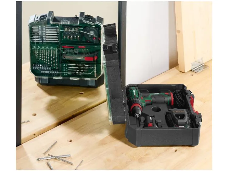 12 V Akku-Bohrschrauber-Set »PBSA 12 E4«, mit Akku und Ladegerät