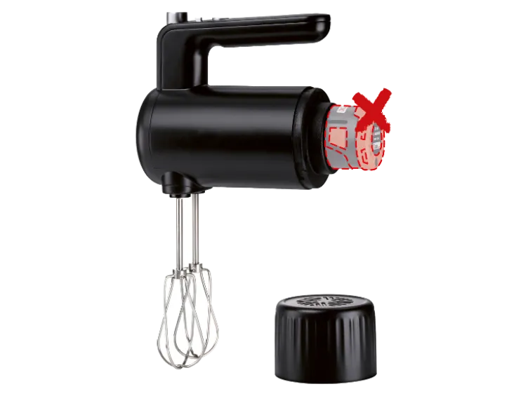 12V-Akku-Handmixer SHMA 12 A1, mit 2 Rührbesen