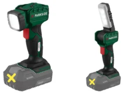 20V Akku-LED-Handlampe »PLHLA 20 Li A1« und 20V Akku-LED-Handlampe »PLHLA 20-Li C1«, ohne Akku und Ladegerät