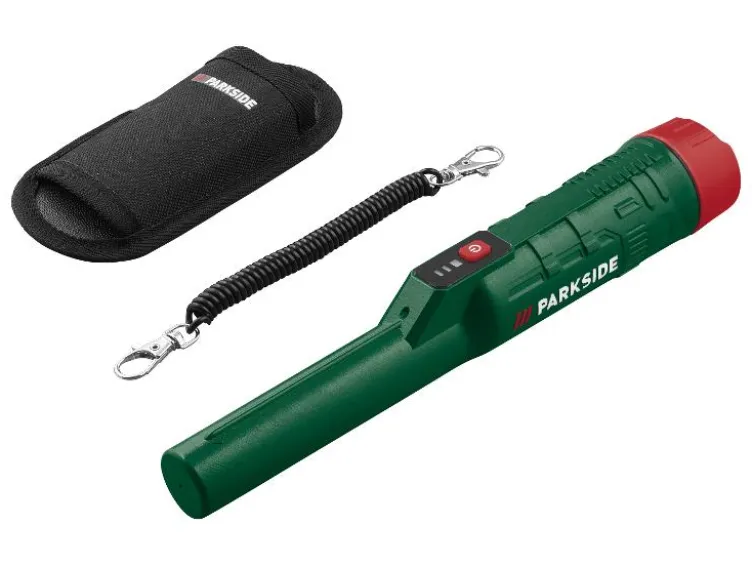 4 V Akku-Metalldetektor »PAMD 4 A1«, mit Akku und USB-Kabel