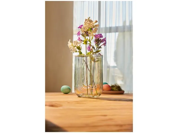 Vase mit schillernder Oberfläche