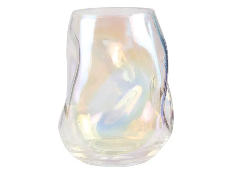 Vase mit schillernder Oberfläche