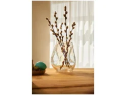 Vase mit schillernder Oberfläche