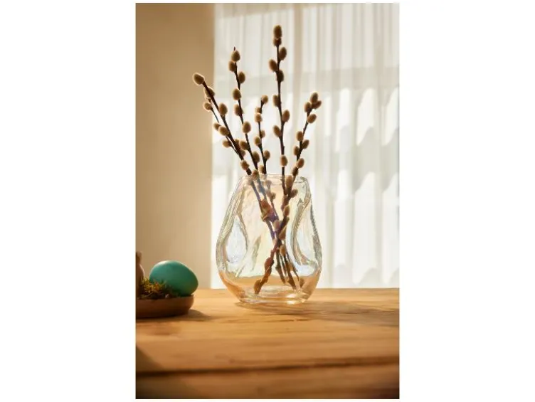 Vase mit schillernder Oberfläche