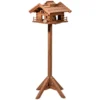 Vogelfutterhaus »Tirol«, inkl. Standfuß, H 117 cm, aus Holz