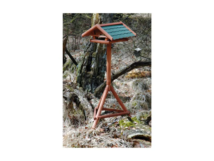 Vogelhaus »Panorama«, inkl. Dreifuß-Ständer, aus Holz