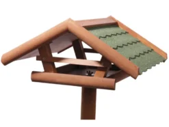 Vogelhaus »Panorama«, inkl. Dreifuß-Ständer, aus Holz