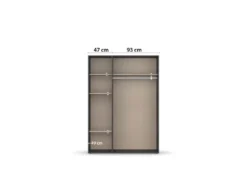 Voyager Drehtürenschrank