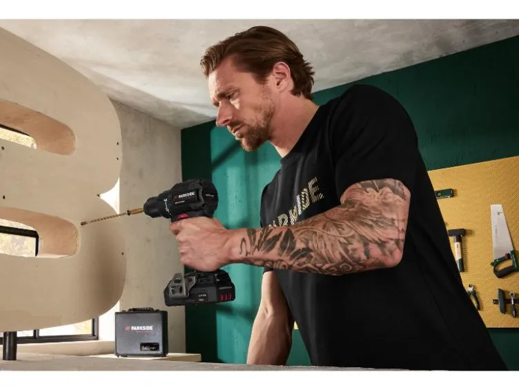20V Weltrekord Akku-Bohrschrauber »PPABSS 20 Li A1 - Arnold Schwarzenegger«, mit Akku und Ladegerät