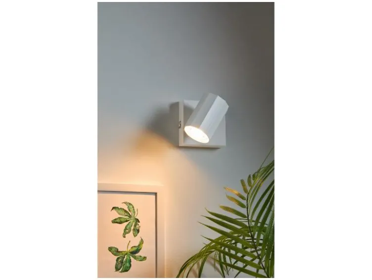 Wand-/Deckenleuchte, neig- und schwenkbarer Spot