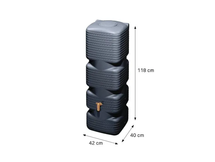 Wandtank Komplett-Set »QUADRO«, 170 Liter
