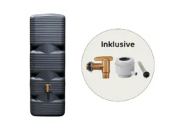 Wandtank Komplett-Set »QUADRO«, 170 Liter
