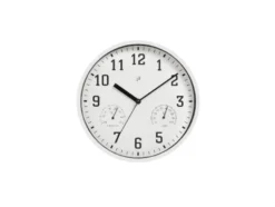 Wanduhr mit Thermo- und Hygrometer