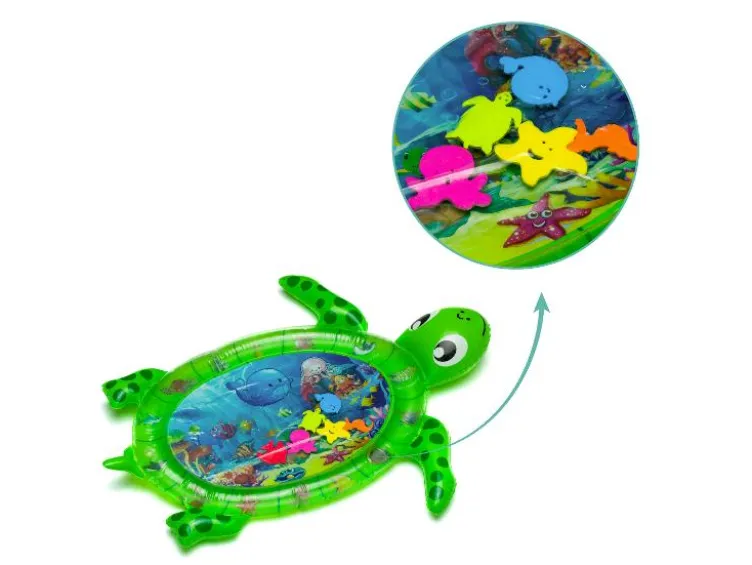 Wasserspielmatte Schildkröte, mit Wasser befüllbar