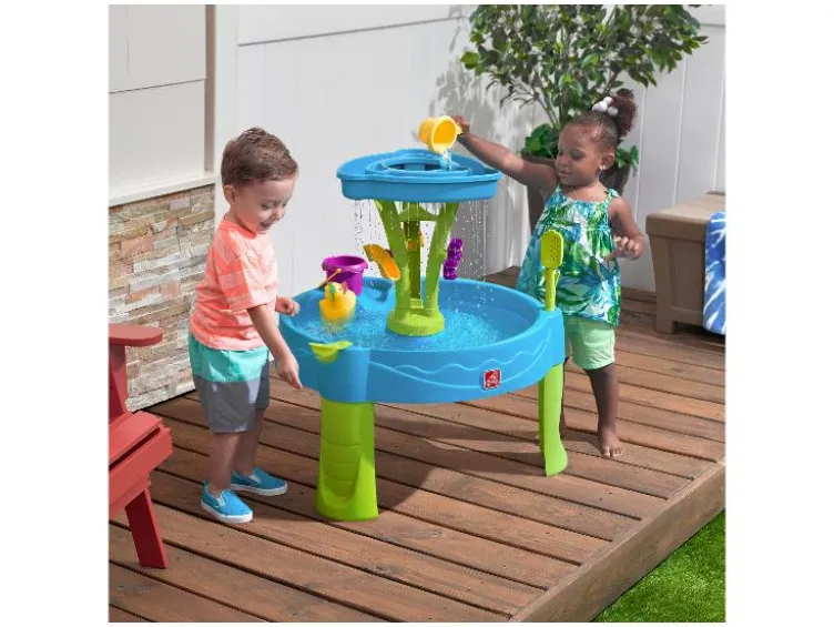 Wasserspieltisch, mit 8-teiligem Zubehörset