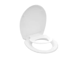 WC Sitz Duroplast FAMILY WHITE mit Absenkautomatik und Schnellverschluss