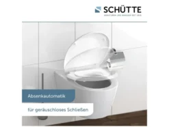 WC Sitz Duroplast FAMILY WHITE mit Absenkautomatik und Schnellverschluss