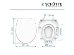 WC Sitz Duroplast FAMILY WHITE mit Absenkautomatik und Schnellverschluss