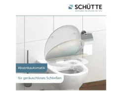 WC Sitz, mit Absenkautomatik