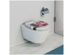 WC Sitz, mit Absenkautomatik und Schnellverschluss