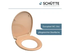 WC Sitz, mit Absenkautomatik und Schnellverschluss