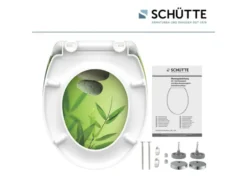 WC Sitz, mit Absenkautomatik und Schnellverschluss