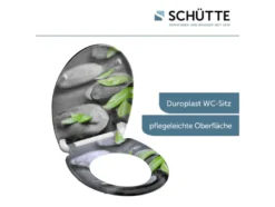 WC Sitz, mit Absenkautomatik und Schnellverschluss