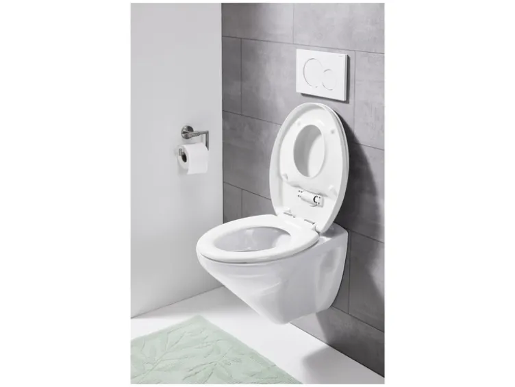 WC-Sitz, mit integriertem Kindersitz