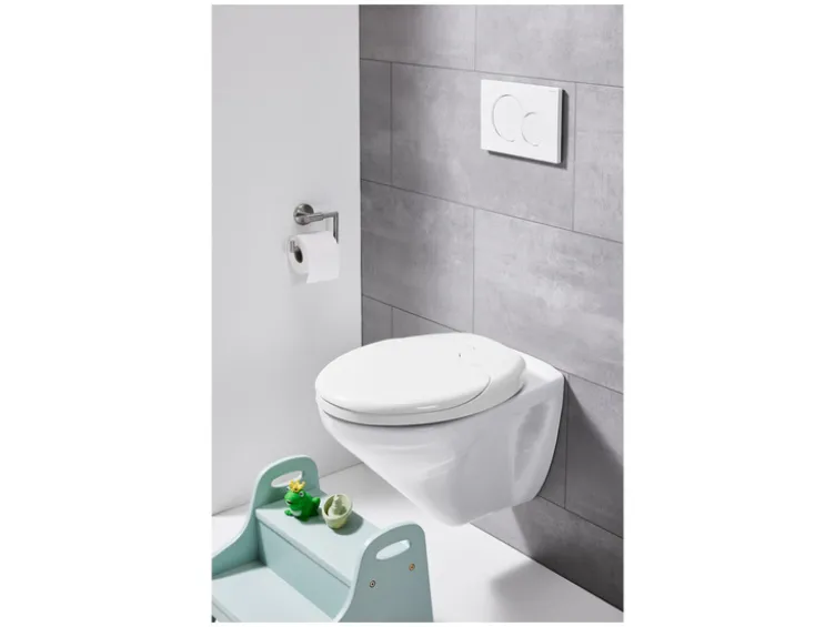 WC-Sitz, mit integriertem Kindersitz