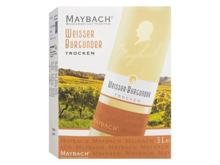 Weisser Burgunder 3-l-Bag-in-Box trocken, Weißwein 2025