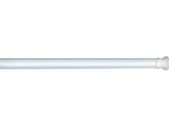 Wenko Teleskop-Duschstange, ausziehbar von 110 bis 245 cm, aus Aluminium