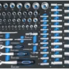 Werkstattwagen »GW7 Black Line«, mit 165-teiligem Werkzeugset