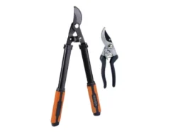Werkzeugsatz Ambossschere + Baumschere, 2-teilig