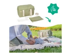 Wickeltasche »Bowling«, in modischem Design